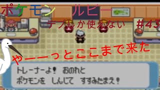ポケモン　ルビー　デブしか使えない㊷