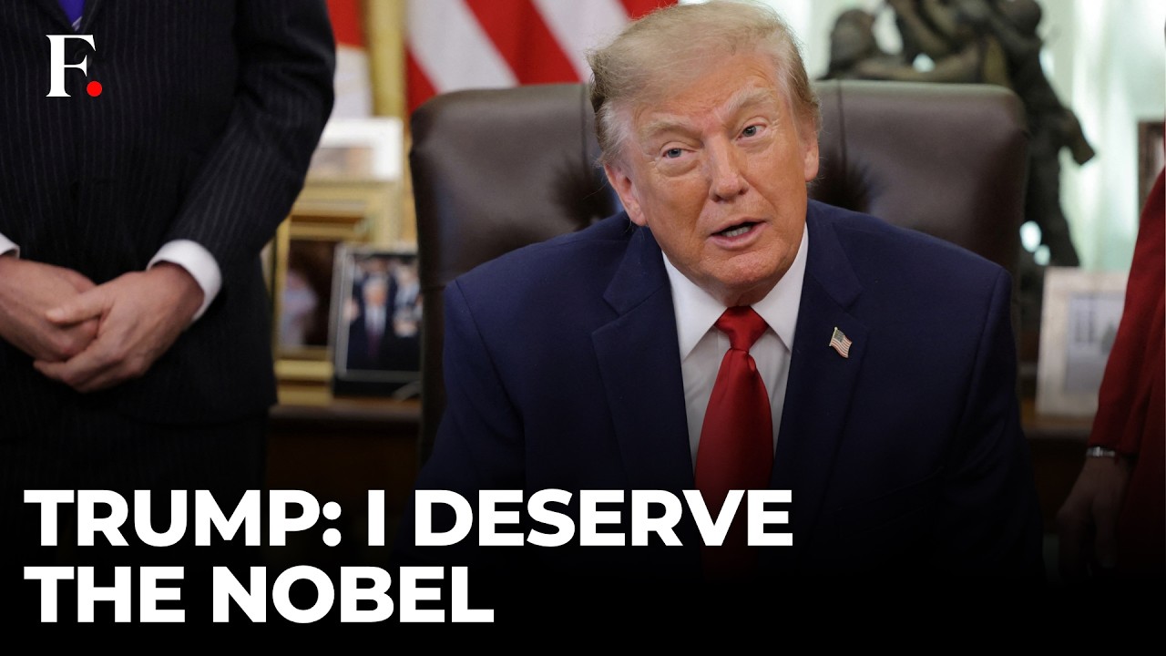 Trump Says Nobel Committee Would Face ‘Great Discredit’ If He Is Not Awarded Peace Prize | Firspost