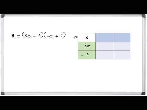 Développer avec la double distributivité