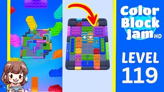 Solusi Level 119 Color Block Jam
