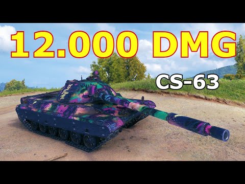 World of Tanks CS-63 - 7 Kills 12K Damage