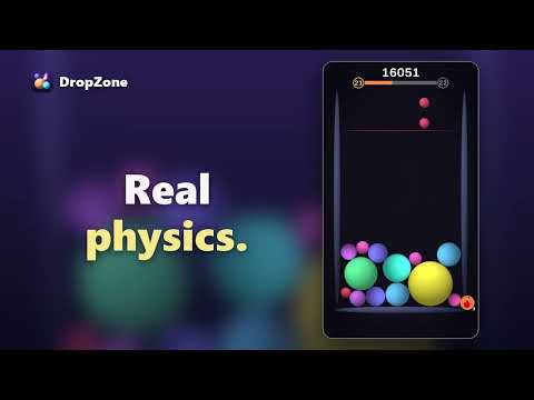 DropZone: Merge Drop Puzzle video thumbnail