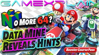 NO MORE N64 DLC TRACKS?! 😭 DATA MINE Reveals Hints of Future Mario Kart 8 Booster Course Tracks!