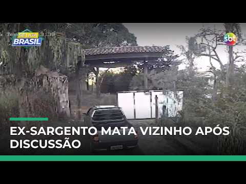 Ex-sargento da Marinha mata vizinho a tiros após discussão em MG #SeLigaBrasil