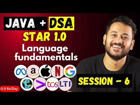 Mastering Java Dsa Java Dsa Data Types Flow Control Session 7