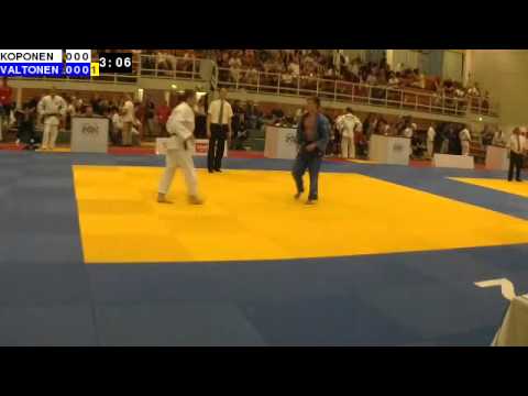 Judo Nordic Championships 2014: M-60: KOPONEN - VALTONEN
