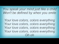 18978 Pretenders - Love Colours Lyrics