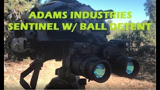 Overview of the AI Sentinel with ball detent mount