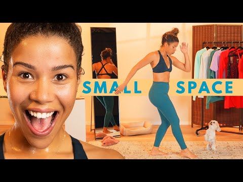 45 MIN APARTMENT FRIENDLY HAPPY CARDIO WORKOUT