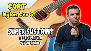 Video thumbnail for VIOLÃO COM SUPER SUSTAIN? Testei o Cort CeC5 e DESCOBRI SE É VERDADE! by Luthier Douglas Pereira