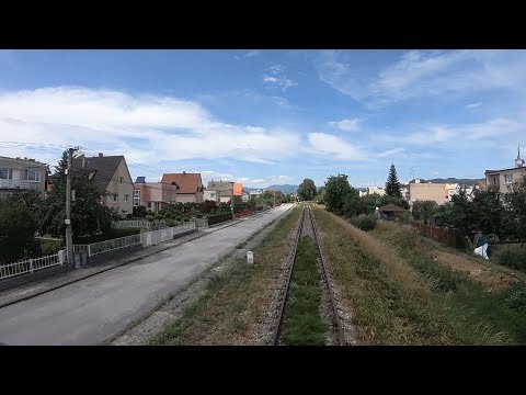 Driver's Eye View - Prievidza to Nitrianske Pravno