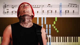 NEON GRAVESTONES by TWENTY ONE PILOTS (Live Lounge Piano Version) - Tutorial + SHEETS