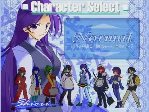 Shadow Arts Plus (2012) 2D PC Indie Dojin Fighting game: Shiori Seta playthrough.