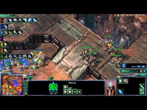 4v4 TEAM BATTLE! Starcraft 2
