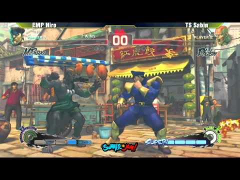 EMP Hiro vs TS Sabin SSF4AE Top 8 - GVN Summer Jam 5