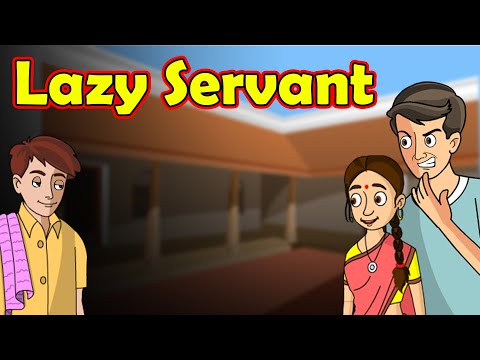 Lazy Servant | Mahacartoon Tv English | English Cartoon | English Moral Stories | English Story