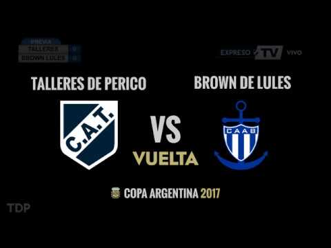 Talleres de Perico 2 - 1 Almirante Brown de Lules | Copa Argentina | VUELTA | Partido Completo