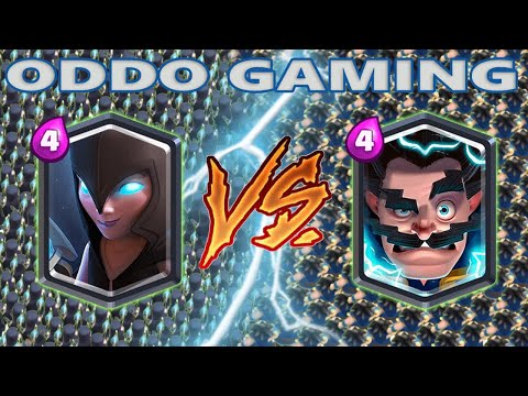 NIGHT WITCH VS ELECTRO WIZARD - CLASH ROYALE CHALLENGE #163
