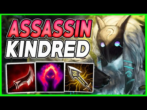 DARK HARVEST KINDRED NUKES HEALTH BARS! ASSASSIN KINDRED ONE SHOTS ALL SQUISHIES - League Of Legends