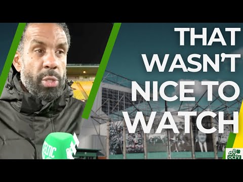 Wilfried sticking to it and not playing to the gallery