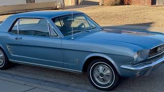 1966 Ford Mustang Coupe - Start Up & Drive Away