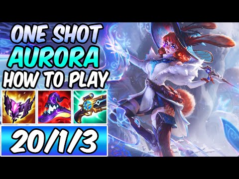 S+ HOW TO PLAY AURORA MID & CARRY - DIAMOND AURORA GUIDE | Best Build & Runes | League of Legends