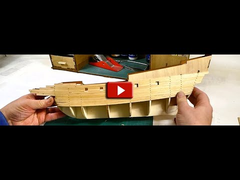 CASCO 14- Como forrar el casco 2. BUCCANEER - Modelismo Naval