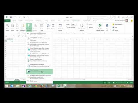 Using Apps for Excel for Custom Data Access and Reporting