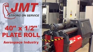 JMT HRB4 1013 Plate Roll with NC Control