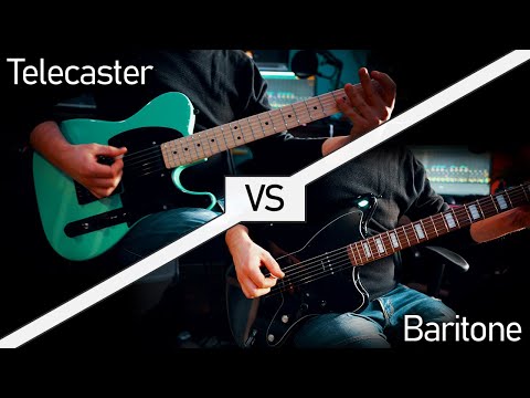 Regular vs Baritone Guitar Battle | METAL