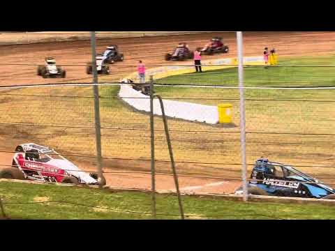 Wingless Sprints Heat 4 Summer Slam Round 4 Premier Speedway Warrnambool 5/1/2025
