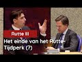 Een einde aan 10 jaar verstoppertje. Rutte toont zijn ware gezicht...