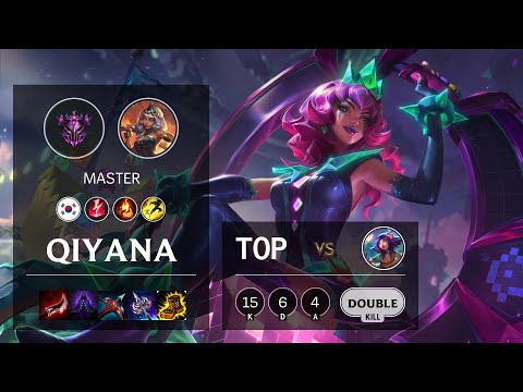 Qiyana Top vs Neeko - KR Master Patch 10.14