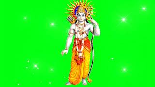 New 4K Shri Ram green screen videoNew Ram ji green