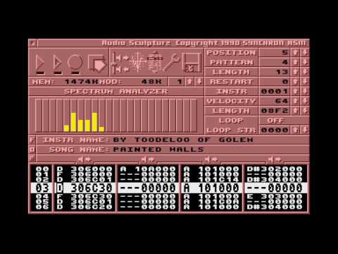 Painted Walls by Toodeloo (Atari ST(e) Audio Sculpture music)