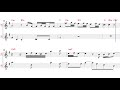 All By Myself - Bb Tenor/Soprano Sax Sheet Music [ Stanley Turrentine ]