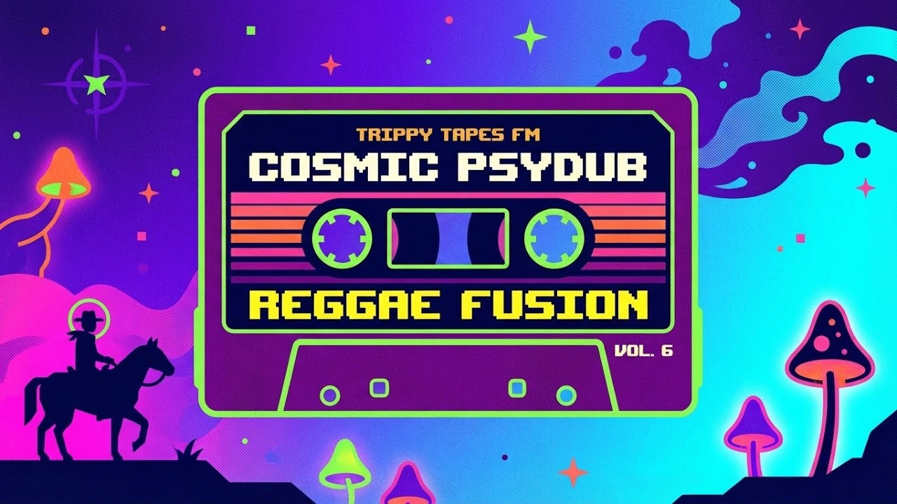 Cosmic Psydub Reggae Fusion - Trippy Tapes FM Vol 6 cover art