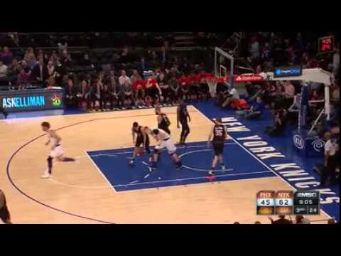 Porzingis showing some skils