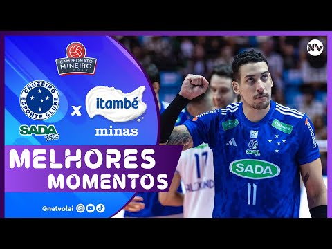 SADA CRUZEIRO x ITAMBE MINAS | Melhores Momentos | Mineiro Masculino 2025