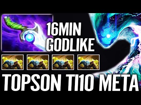 🔥 TOPSON TI10 New Meta Try - Morphling Diffusal WTF 16min GODLIKE vs Phantom Lancer Dota 2 Pro MID