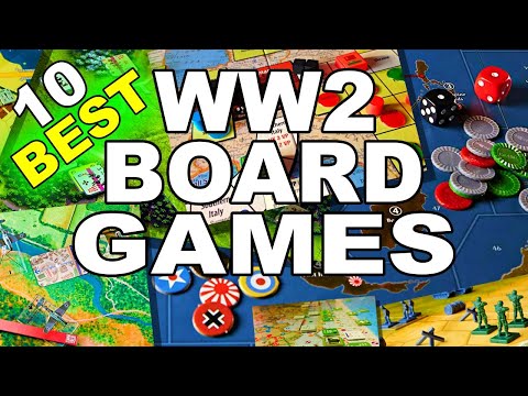 Top 10 Best WW2 Strategy Board Games | Best WW2 Tabletop War Games