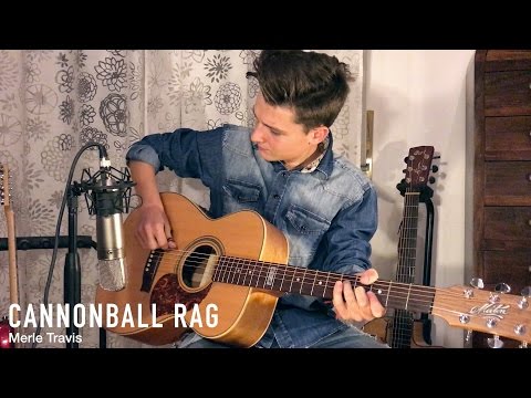Cannonball Rag - Merle Travis | Fingerstyle Guitar Cover by Lorenzo Polidori [+TAB]