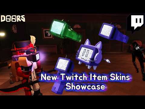 Doors New Twitch Exclusive Items Skins Showcase