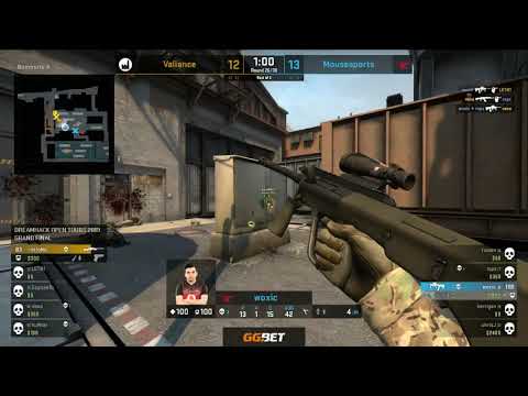 csgo woxic ace mousesports v valiance dreamhack open tour 2019 grand final train