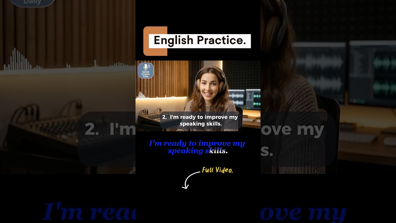 Practice Shadowing: Speak English With Me | English Speaking Practice ...
