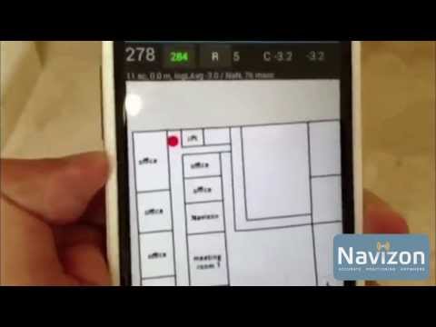 Software-based indoor navigation with sub-meter accuracy - Navizon I4N @HQ