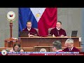 IMPEACHMENT TRIAL OF VP SARA DUTERTE DAY 7