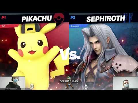 NadiA (Pikachu) vs. Pongo (Sephiroth) - Winners Semis - GGs Not 3 Close Tho