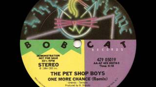 Pet Shop Boys - One More Chance (Remix)