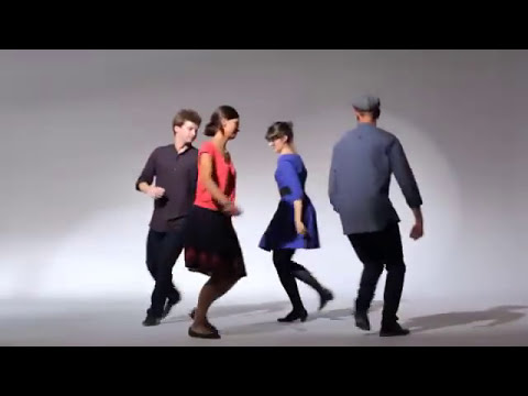 Oberek lekcja tańca nr 2 - podskakiwanie w rytmie oberka